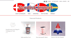 Desktop Screenshot of nordiskimport.com
